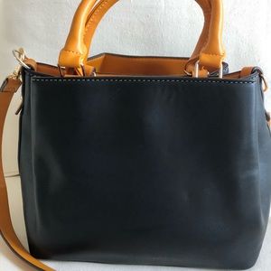 Black handbag